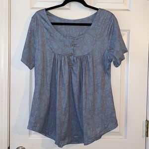 Women’s Soft Paisley Top